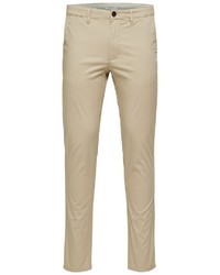 beige Chinohose von Selected Homme