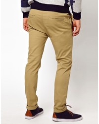 beige Chinohose von Asos