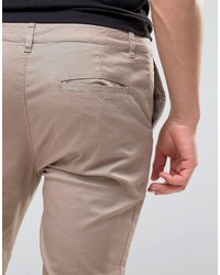 beige Chinohose von Asos