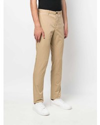 beige Chinohose von Incotex