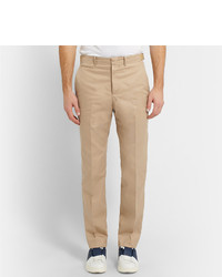 beige Chinohose von Alexander McQueen