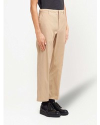 beige Chinohose von Prada