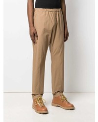 beige Chinohose von Nine In The Morning