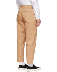 beige Chinohose von MAISON KITSUNÉ