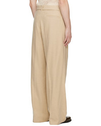 beige Chinohose von Nanushka