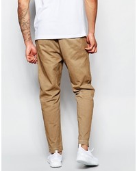 beige Chinohose von Cheap Monday