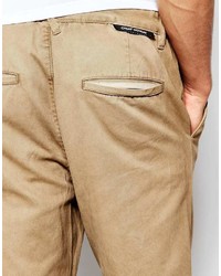 beige Chinohose von Cheap Monday