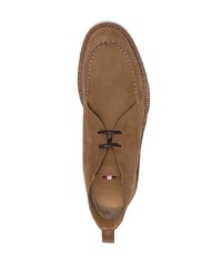 beige Chukka-Stiefel aus Leder von Bally