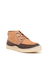 beige Chukka-Stiefel aus Leder von PS Paul Smith