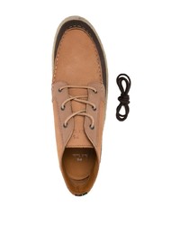 beige Chukka-Stiefel aus Leder von PS Paul Smith