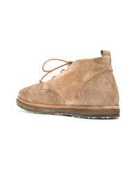 beige Chukka-Stiefel aus Wildleder von Marsèll