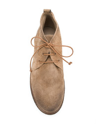 beige Chukka-Stiefel aus Wildleder von Marsèll