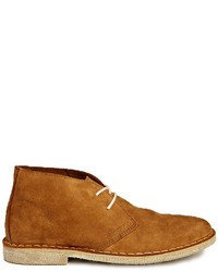 beige Chukka-Stiefel aus Wildleder von Asos