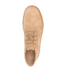 beige Chukka-Stiefel aus Wildleder von Tod's