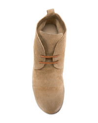 beige Chukka-Stiefel aus Wildleder von Marsèll