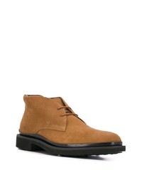 beige Chukka-Stiefel aus Wildleder von Tod's