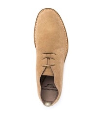 beige Chukka-Stiefel aus Wildleder von Officine Creative