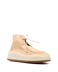 beige Chukka-Stiefel aus Wildleder von Marsèll