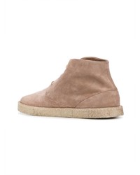 beige Chukka-Stiefel aus Wildleder von Marsèll