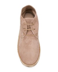 beige Chukka-Stiefel aus Wildleder von Marsèll