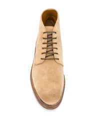 beige Chukka-Stiefel aus Wildleder von Brunello Cucinelli