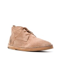 beige Chukka-Stiefel aus Wildleder von Marsèll