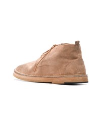 beige Chukka-Stiefel aus Wildleder von Marsèll