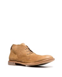 beige Chukka-Stiefel aus Wildleder von Moma