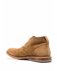 beige Chukka-Stiefel aus Wildleder von Moma