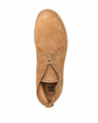 beige Chukka-Stiefel aus Wildleder von Moma