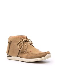 beige Chukka-Stiefel aus Wildleder von VISVIM