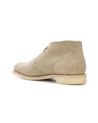 beige Chukka-Stiefel aus Wildleder von Church's