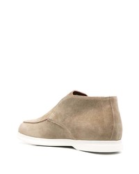 beige Chukka-Stiefel aus Wildleder von Doucal's