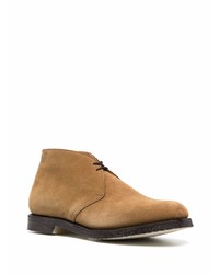 beige Chukka-Stiefel aus Wildleder von Church's