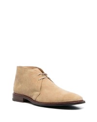 beige Chukka-Stiefel aus Wildleder von Scarosso