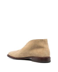 beige Chukka-Stiefel aus Wildleder von Scarosso