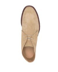 beige Chukka-Stiefel aus Wildleder von Scarosso