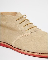 beige Chukka-Stiefel von Timberland