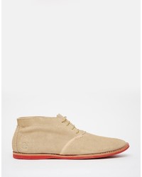 beige Chukka-Stiefel von Timberland