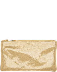 beige Clutch von Charlotte Olympia