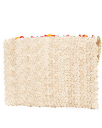 beige Clutch von Mystique