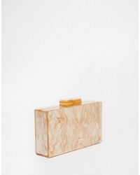 beige Clutch von Asos