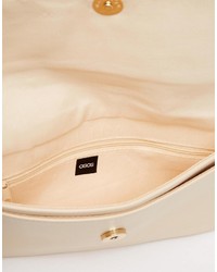 beige Clutch von Asos