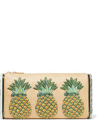 beige Clutch von Edie Parker