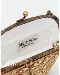 beige Clutch von Moyna