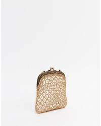 beige Clutch von Moyna