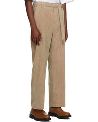 beige Cord Chinohose von Solid Homme