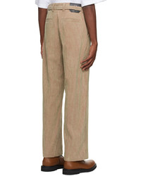 beige Cord Chinohose von Solid Homme