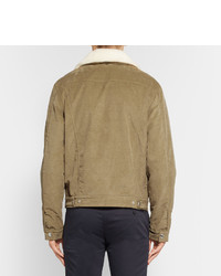 beige Cordjacke von Acne Studios