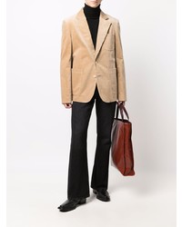 beige Cordsakko von Acne Studios